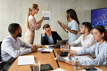 Illustration of disagreement in an ARD or IEP meeting